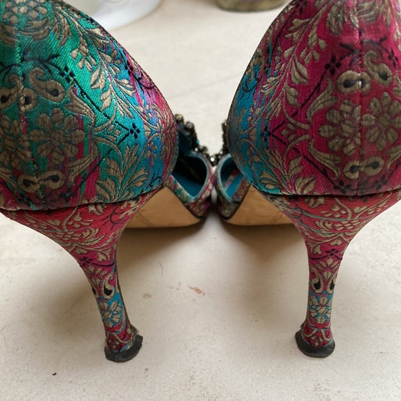 🎊💕🍾4x HP Manolo Blahnik shoes🎉🏆🎊 - Picture 3 of 7